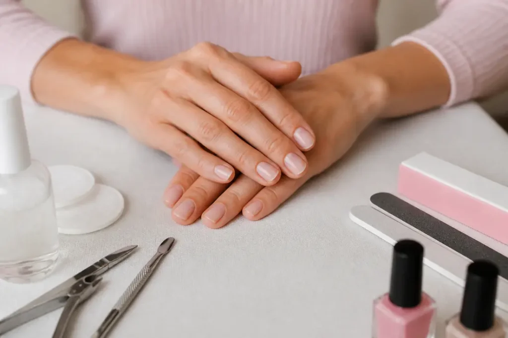 Comment poser un vernis semi-permanent sur des ongles courts ?