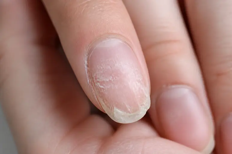 Ongle endommagé par une dépose de vernis semi-permanent, coût dépose vernis semi permanent à domicile à considérer.